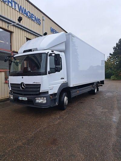 Mercedes-Benz Atego 1224 1224L, Autos, Camions, Entreprise, Achat, Mercedes-Benz, Diesel, Euro 6, Automatique, Blanc, TVA déductible