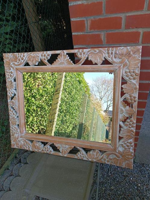A vendre miroir rectangulaire, Huis en Inrichting, Woonaccessoires | Spiegels, Gebruikt, 75 tot 100 cm, Minder dan 100 cm, Rechthoekig