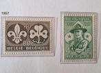 Belgique OBP 1022-1023 ** 1957, Enlèvement ou Envoi, Non oblitéré, Neuf