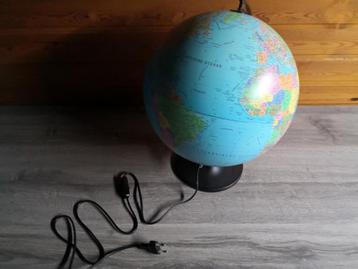 Wereldbol met verlichting, 30cm, globemaster  beschikbaar voor biedingen