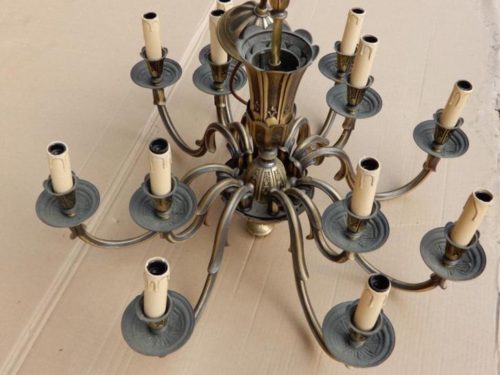 BRONZEN LUSTER, Antiek en Kunst, Antiek | Brons en Koper, Brons, Ophalen