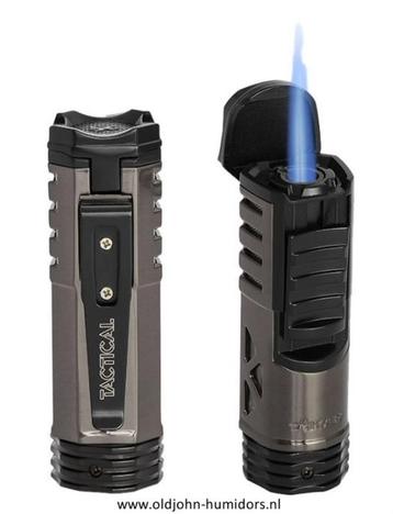 XIKAR SIGAARAANSTEKER TACTICAL JETFLAME GUNMETAL-BLACK sas63 beschikbaar voor biedingen