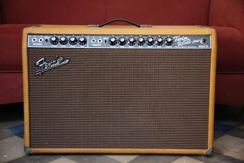 Fender Twin Reverb (handwired), Muziek en Instrumenten, Versterkers | Bas en Gitaar, Gebruikt, Gitaar, Minder dan 50 watt, Ophalen