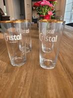 10+ Cristal bierglazen 33cl te koop!, Verzamelen, Ophalen, Gebruikt, Bierglas