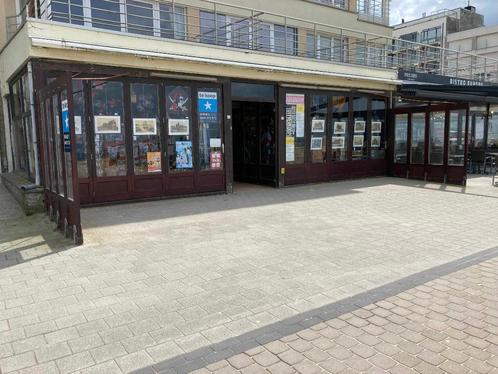 2 handelspanden op zeedijk Sint-Idesbald met 6 kelders, Immo, Huizen en Appartementen te koop, Provincie West-Vlaanderen, tot 200 m²