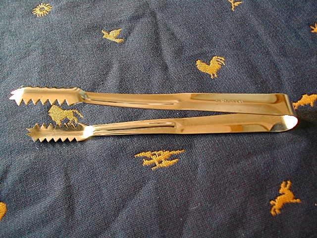Sabena Cutlery 1990s Ijsblokjestang Ijsgrijper Pins glacons, Verzamelen, Sabenasouvenirs, Nieuw, Ophalen of Verzenden