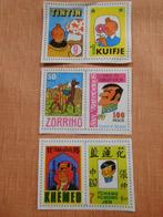 Anciens faux timbres Tintin, Collections, Tintin, Image, Affiche ou Autocollant, Enlèvement ou Envoi