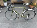 Retro studenten fiets met spatborden, Fietsen en Brommers, Fietsen | Racefietsen, Overige merken, Gebruikt, Heren, Ophalen of Verzenden
