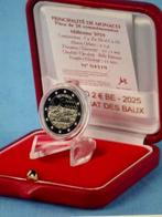 Herdenkingsmunt Monaco 2025, Postzegels en Munten, Munten | Europa | Euromunten, Ophalen of Verzenden, Monaco, 2 euro