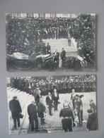 2 postkaarten 1913 Floralien Gent Opening met de Koning, Verzamelen, Verzenden, Voor 1920, Gelopen, Cultuur en Media