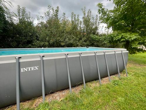 Piscine Intex 7m32 x 3m66 + pompe, p.chaleur, filtre etc, Jardin & Terrasse, Piscines, Enlèvement