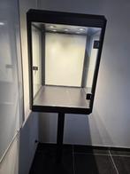 Vitrinekast met verlichting, Huis en Inrichting, Ophalen, 100 tot 150 cm, 75 cm of meer, Zo goed als nieuw