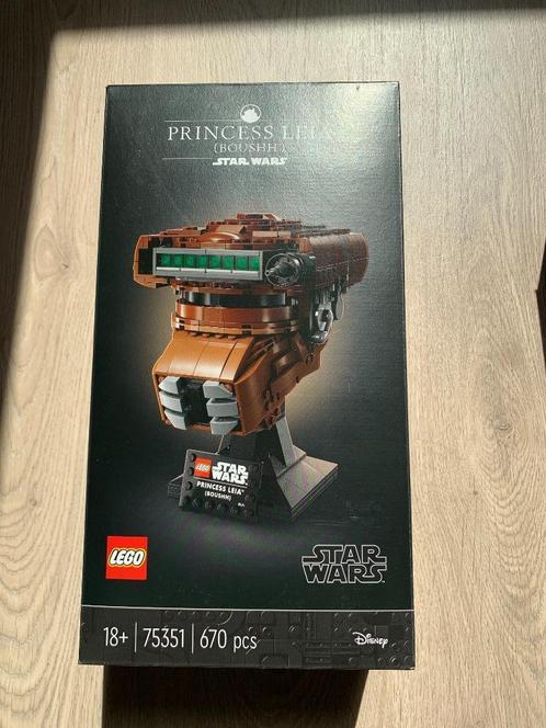 Prinses Leia (Boushh) Helm 75351, Kinderen en Baby's, Speelgoed | Duplo en Lego, Nieuw, Lego, Complete set, Ophalen of Verzenden