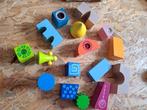 Houten speelgoed bouwblokken, Comme neuf, Autres types, Enlèvement