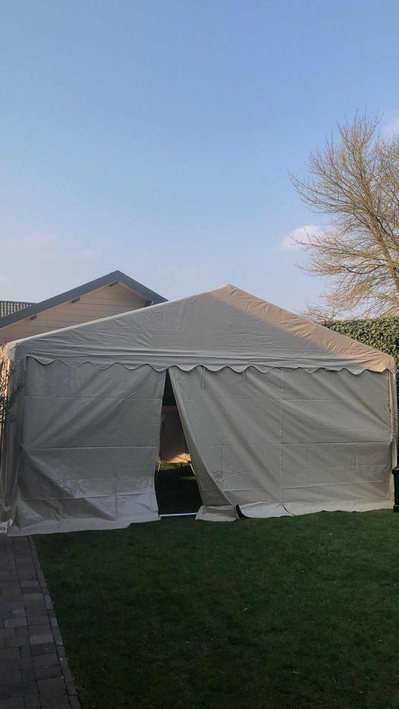 Partytent, Tuin en Terras, Partytenten, Zo goed als nieuw, Partytent, 2 meter of meer, 5 tot 8 meter, 4 tot 6 meter, Ophalen