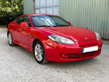 Hyundai coupé - Essence/Lpg - 2007 - Carnet full - Airco beschikbaar voor biedingen