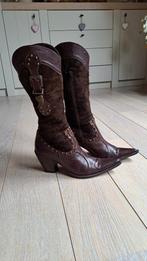Bruine cowboylaarzen maat 37, Ophalen of Verzenden, Zo goed als nieuw