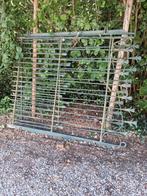 Antieke Smeedijzeren poort vol ijzer Volledig hand gesmeden, Tuin en Terras, Tuinhekken en Hekwerk, Ophalen, Gebruikt, IJzer