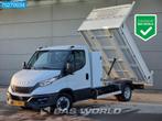 Iveco Daily 35C14 Kipper met Kist 3500kg trekhaak Airco Crui, Auto's, Bestelwagens en Lichte vracht, Gebruikt, Euro 6, Iveco, Wit