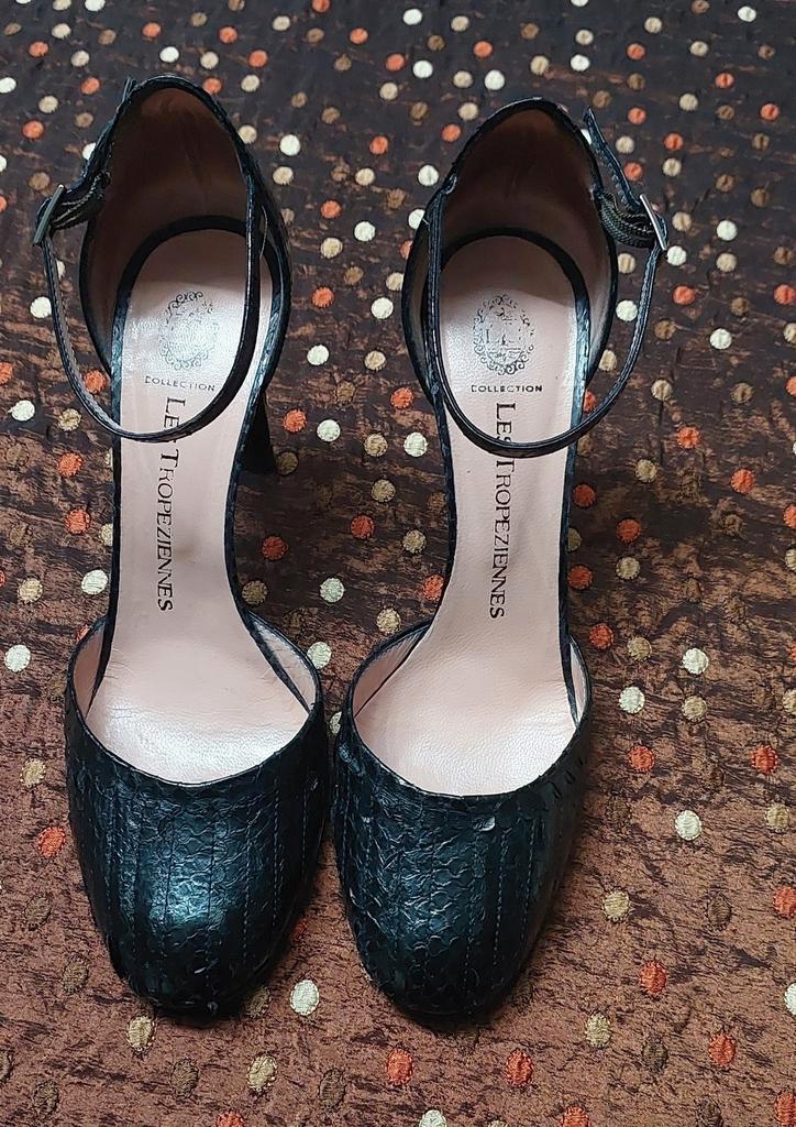 Prachtige 'Les Tropeziennes' leren hoge hak - maat 37,5 ZGAN, Vêtements | Femmes, Chaussures, Comme neuf, Chaussures à haut talons