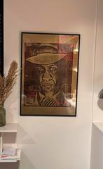 Panamarenko affiche “Milkyway & Happenkings” zelfportret, Antiek en Kunst, Ophalen of Verzenden