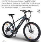 Vélo électrique VTT ESKUTE 27,5", Comme neuf, Autres marques, 55 à 59 cm, Enlèvement ou Envoi