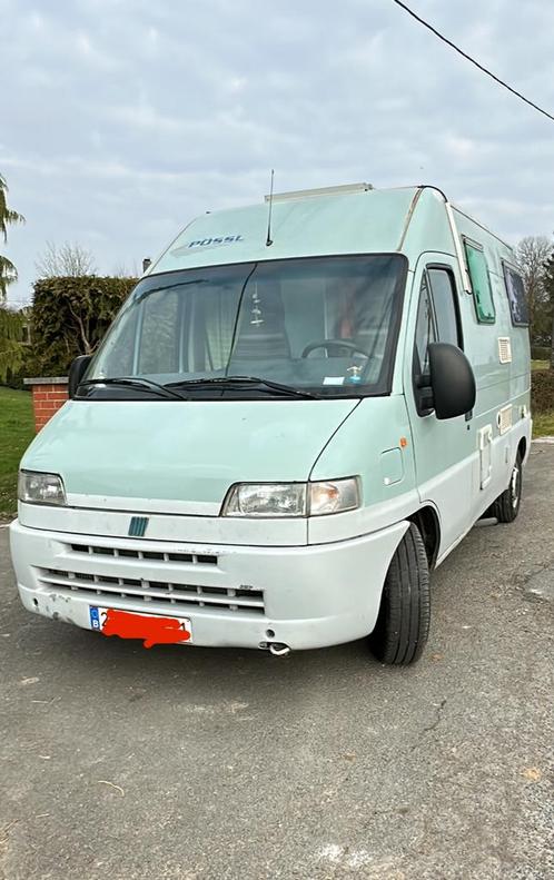 Van POSSL Fiat Ducato, Caravans en Kamperen, Mobilhomes, Particulier, tot en met 2, Pössl, Diesel, Ophalen