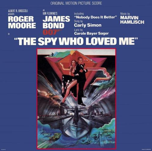 Marvin Hamlisch – The Spy Who Loved Me  Orig. Motion Picture, Cd's en Dvd's, Vinyl | Filmmuziek en Soundtracks, Gebruikt, 12 inch