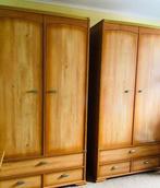 Kleerkast 2deuren / 2 laden, Klassiek, Comme neuf, 100 à 150 cm, Enlèvement