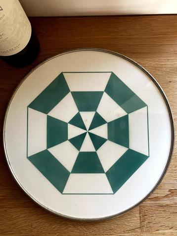 art deco porseleinen dienblad, serveerschaal beschikbaar voor biedingen