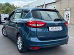 Ford c-max 1.0 ecoboost euro6b/airco/gps/titaninum/garantie, Voorwielaandrijving, Blauw, Bedrijf, 5 deurs