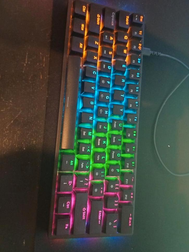 Pc gaming  Real mechanical keyboard, Informatique & Logiciels, Claviers