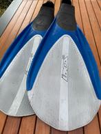 Palmes de plongé bleu-gris 38-39 excellent état, Watersport en Boten, Duiken, Ophalen of Verzenden, Zo goed als nieuw