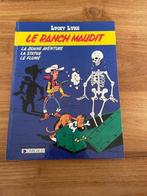 Lucky Luke 25 Le ranch Maudit 1986 eerste druk, Boeken, Eén stripboek, Ophalen of Verzenden, Zo goed als nieuw, Morris