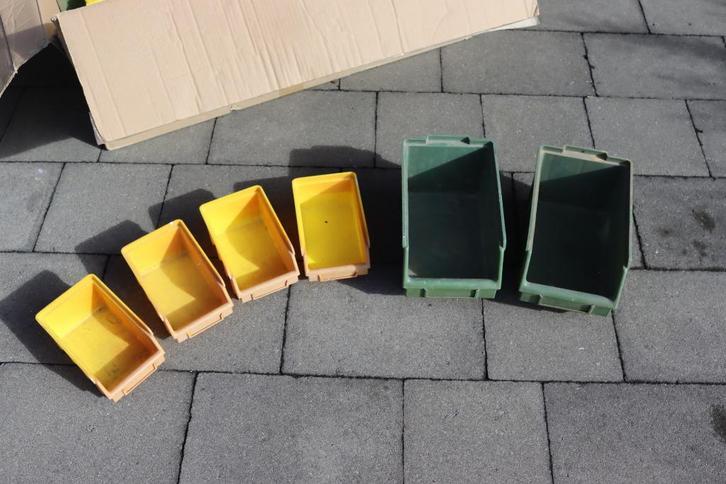 Stapelbare opbergbakken, Doe-het-zelf en Bouw, Gereedschapskisten, Gebruikt, Ophalen