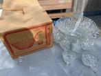 Een volledige punch bowl -set., Huis en Inrichting, Ophalen, Zo goed als nieuw, Glas of Kopje