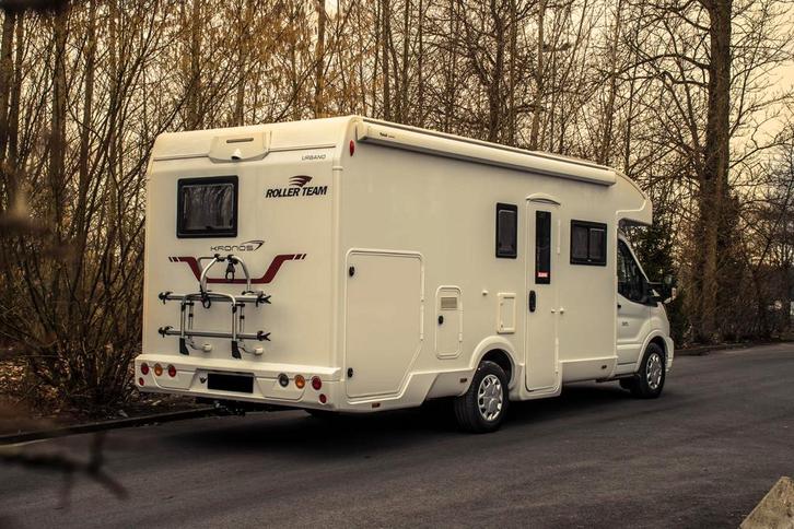 Te koop ford kronos mobilhome, Caravanes & Camping, Camping-cars, Particulier, Intégral, Ford, Automatique, Télévision, Porte-vélos