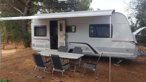 Zeer mooie en degelijke caravan, Caravans en Kamperen, Caravans, Particulier, tot en met 4, 1000 - 1250 kg, Treinzit, LMC en Münsterland