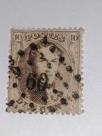 Leopold I cobboc 14 gestempeld. Zie foto's voor details, Postzegels en Munten, Gestempeld, Ophalen of Verzenden