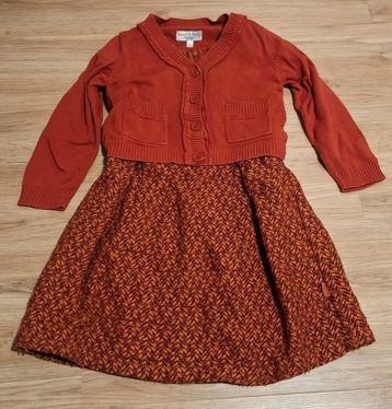Jurkje en bijpassend giletje maatje 104 beschikbaar voor biedingen