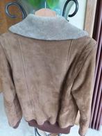 Herenjas in mouton retourné, Vêtements | Hommes, Enlèvement, Comme neuf, Taille 48/50 (M), Brun