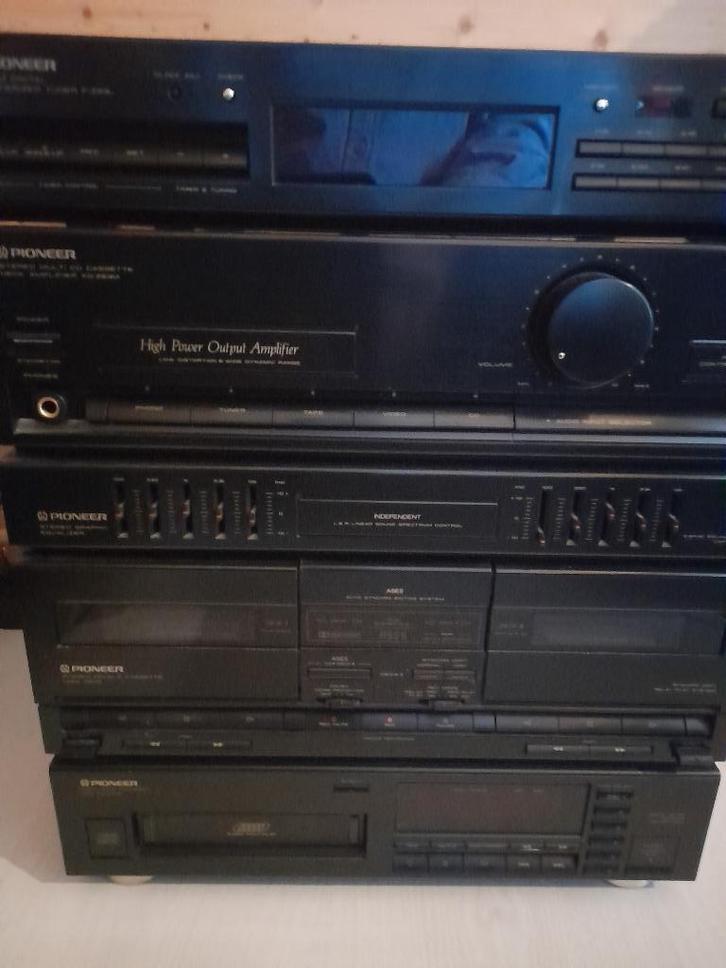 CHAINE HIFI PIONNER, TV, Hi-fi & Vidéo, Chaîne Hi-fi, Utilisé, Deck cassettes ou Lecteur-enregistreur de cassettes, Lecteur CD