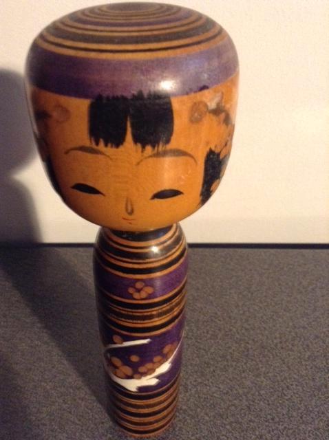 Kokeshi - traditionele Japanse houten pop / 11, Antiquités & Art, Antiquités | Accessoires de maison, Enlèvement ou Envoi