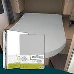 Textielpakket Queensbed/Eilandbed - 1 molton met 1 jersey, Caravans en Kamperen