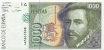 Spanje, 1000 Pesetas 1992 UNC., Ophalen of Verzenden, Overige landen, Los biljet