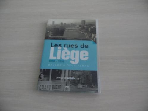 LES RUES DE LIÈGE   1956 -1996 BALLADE À DEUX TEMPS, Cd's en Dvd's, Dvd's | Documentaire en Educatief, Zo goed als nieuw, Politiek of Geschiedenis