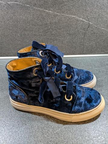 Chaussures hautes à lacets bleues, Gallucci, taille 36 disponible aux enchères