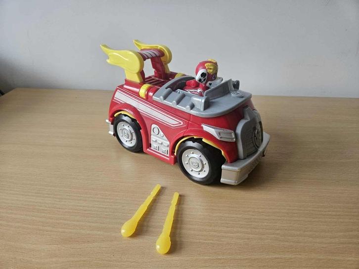 Spin Master PAW Patrol – Camion pompier de Marcus, Kinderen en Baby's, Speelgoed |Speelgoedvoertuigen, Gebruikt, Ophalen