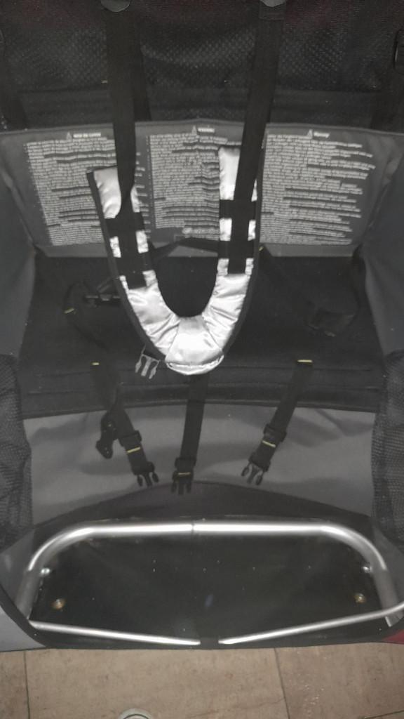 Cougar 2 chariot fietskar, Fietsen en Brommers, Fietsaccessoires | Aanhangwagens en Karren, Gebruikt, Kinderkar, Opvouwbaar, Ophalen