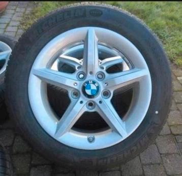 Velgen alu zomerbanden BMW 1 serie F20 16inch TPMS 5x120 7mm beschikbaar voor biedingen